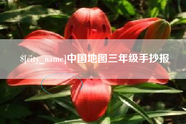 武义县中国地图三年级手抄报