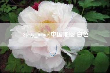 武义县中国地图 白色