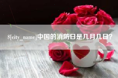 武义县中国的消防日是几月几日？