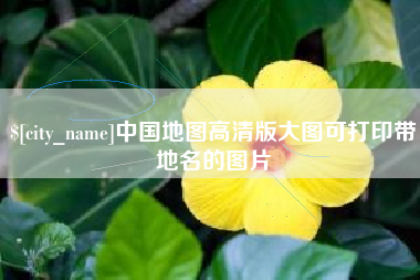 武义县中国地图高清版大图可打印带地名的图片
