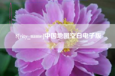 武义县中国地图空白电子版