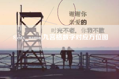 武义县九宫格数字对应方位图
