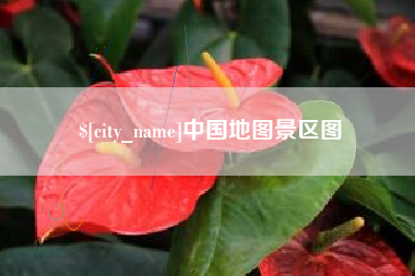 武义县中国地图景区图