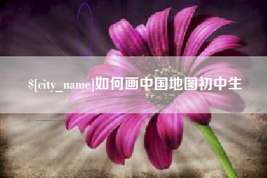 武义县如何画中国地图初中生