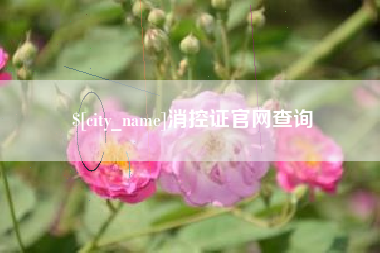 武义县消控证官网查询