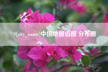 武义县中国地图省图 分布图
