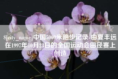 武义县中国5000米跑步记录-由夏丰远在1997年10月23日的全国运动会田径赛上创造