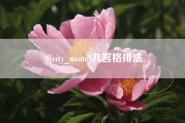 武义县九宫格排法