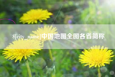 武义县中国地图全图各省简称