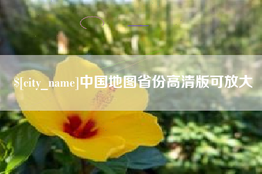 武义县中国地图省份高清版可放大