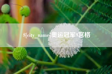 武义县奥运冠军9宫格