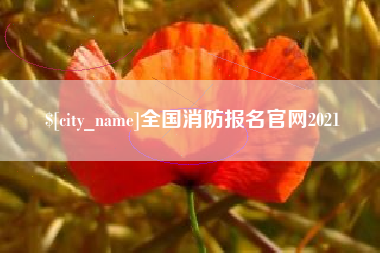 武义县全国消防报名官网2021